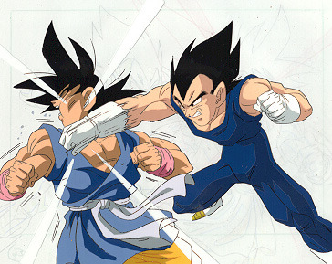 Dragon Ball Gt Goku Jr Vs Vegeta Jr