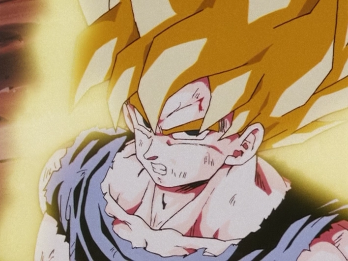 Dragon Ball Gt Goku Super Saiyan 4 Vs. Baby Vegeta