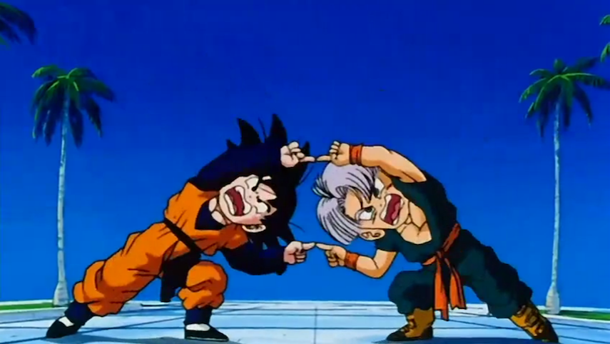 Dragon Ball Gt Trunks And Goten Fusion