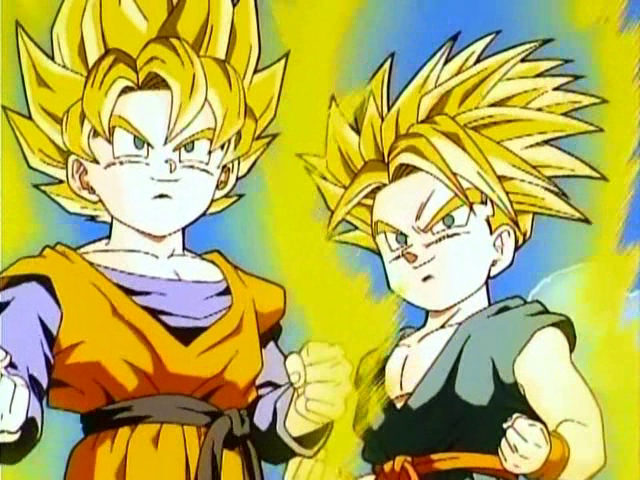 Dragon Ball Gt Trunks And Goten Fusion