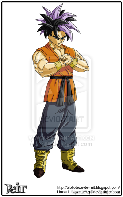 Dragon Ball Gt Trunks And Goten Fusion