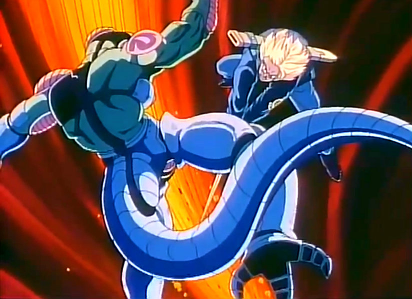 Dragon Ball Gt Trunks Vs Baby