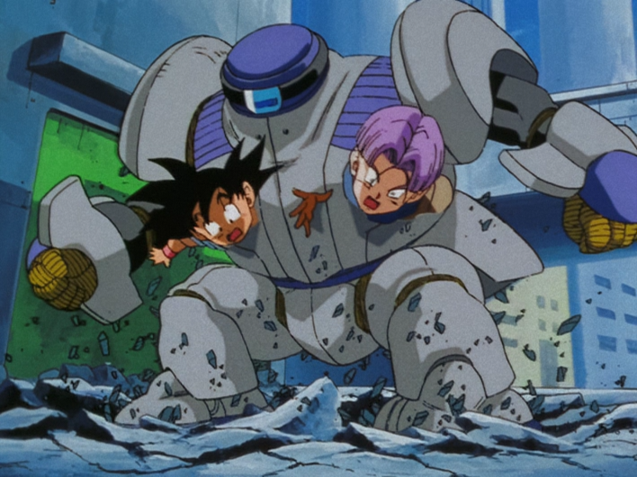 Dragon Ball Gt Trunks Vs Baby