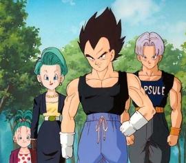 Dragon Ball Gt Vegeta And Bulma