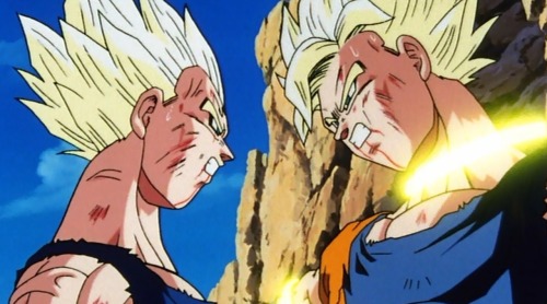 Dragon Ball Gt Vegeta Vs Goku