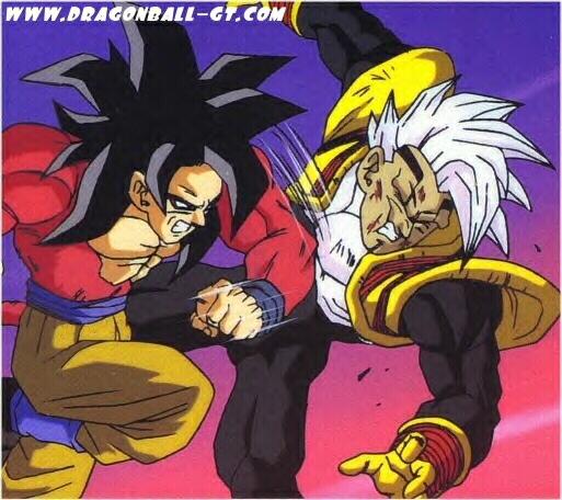 Dragon Ball Gt Vegeta Vs Goku