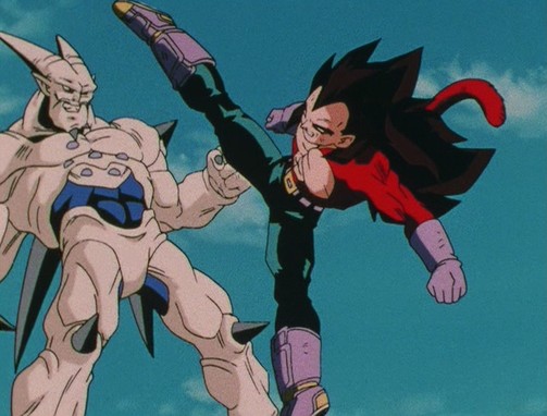 Dragon Ball Gt Vegeta Vs Nappa