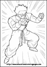 Dragon Ball Z Characters Coloring Pages