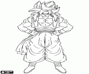 Dragon Ball Z Characters Coloring Pages