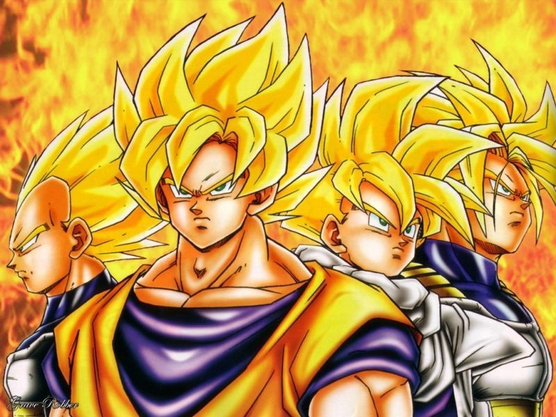 Dragon Ball Z Characters Super Saiyan