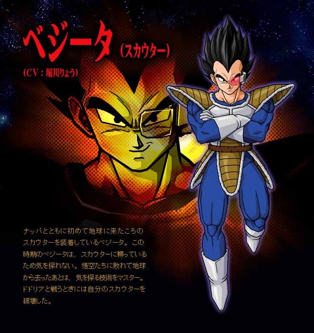 Dragon Ball Z Characters Vegeta