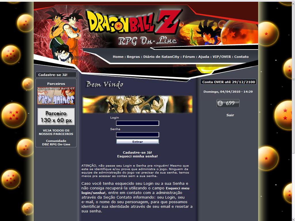 Dragon Ball Z Games Online Rpg