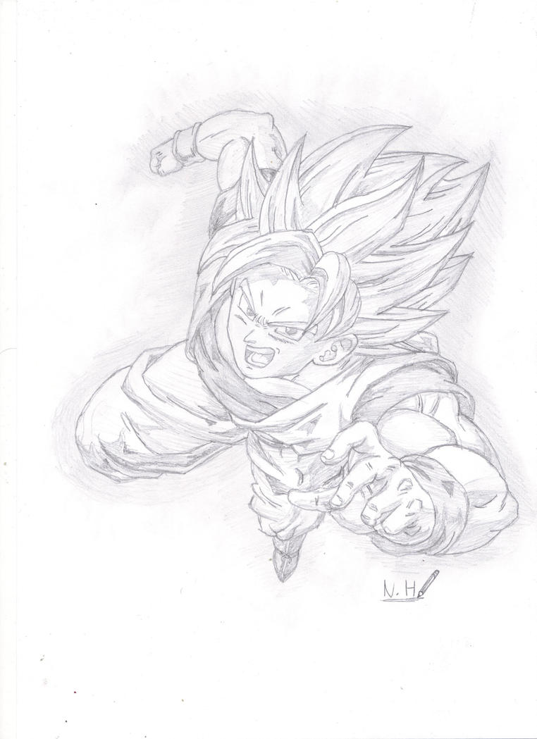 Dragon Ball Z Goku Drawings