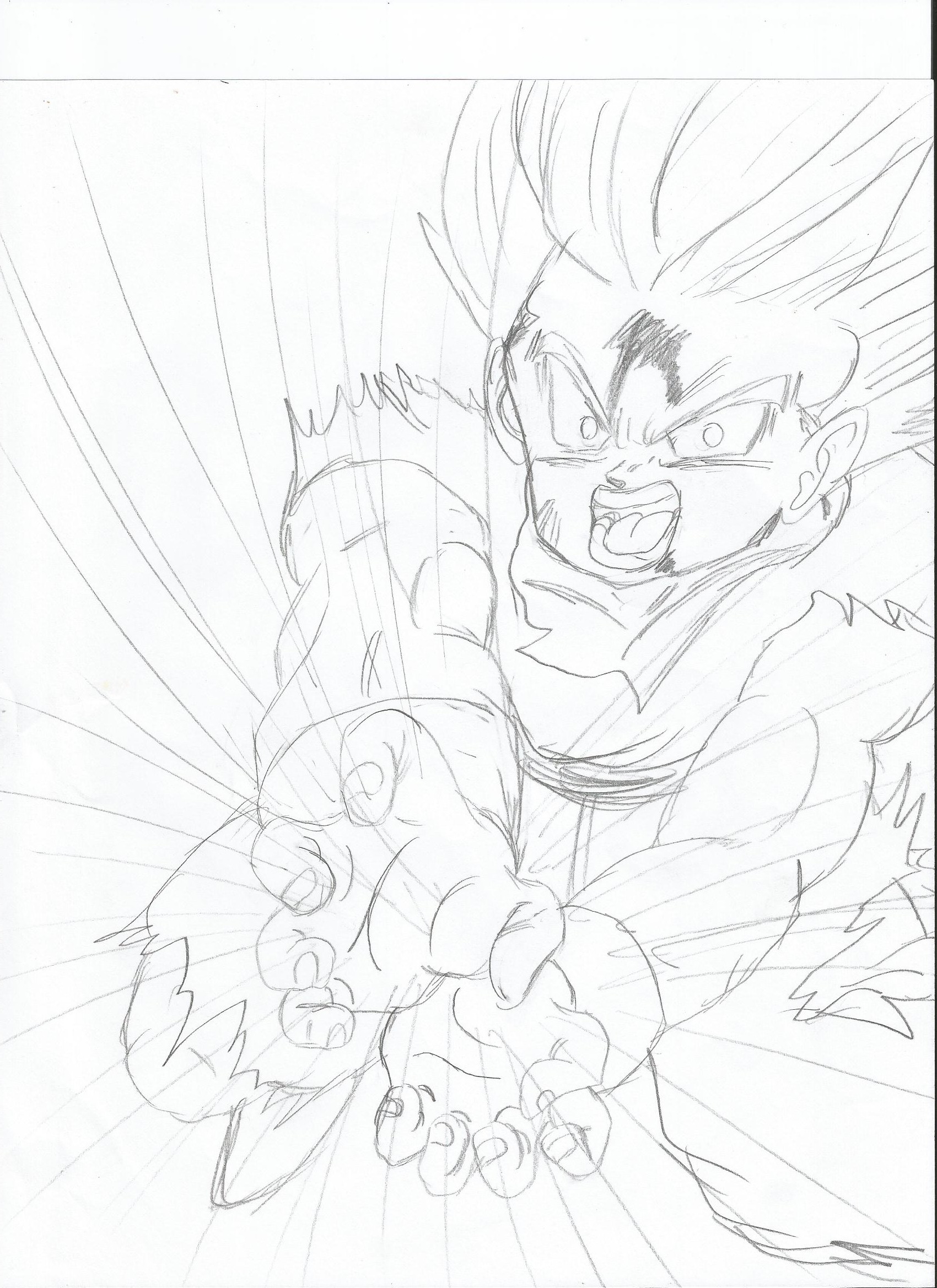 Dragon Ball Z Goku Drawings