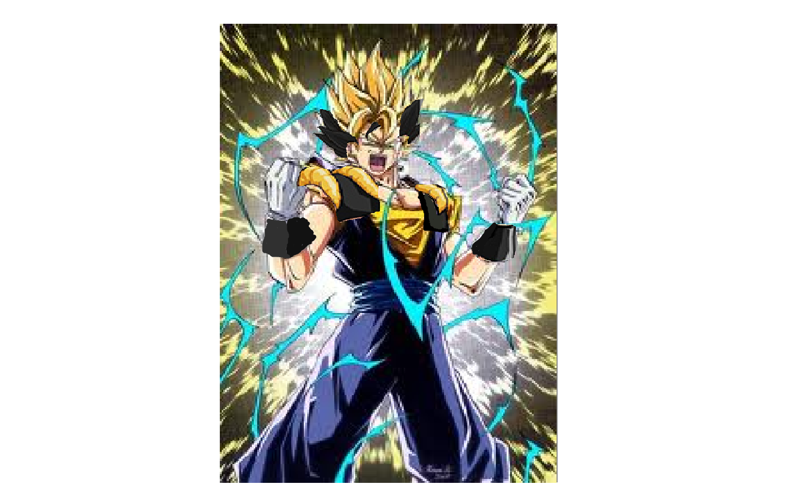 Dragon Ball Z Goku Super Saiyan 10000000