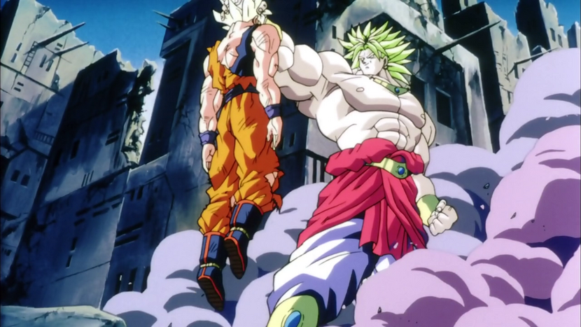 Dragon Ball Z Goku Super Saiyan 3 Vs Broly