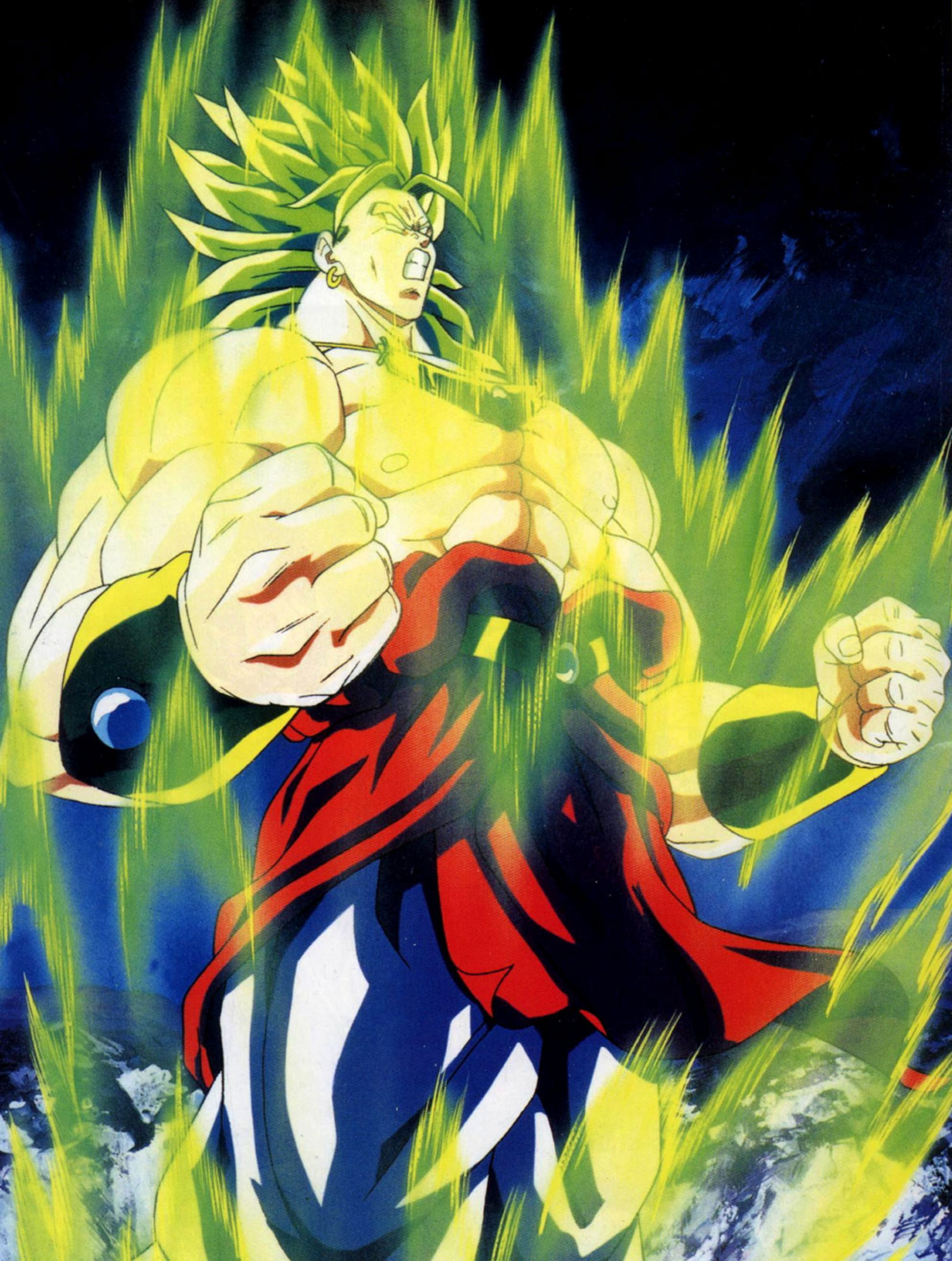 Dragon Ball Z Goku Super Saiyan 3 Vs Broly