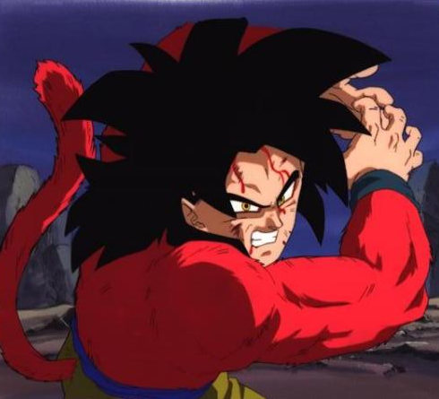 Dragon Ball Z Goku Super Saiyan 4 Pictures