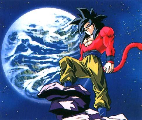 Dragon Ball Z Goku Super Saiyan 4 Pictures