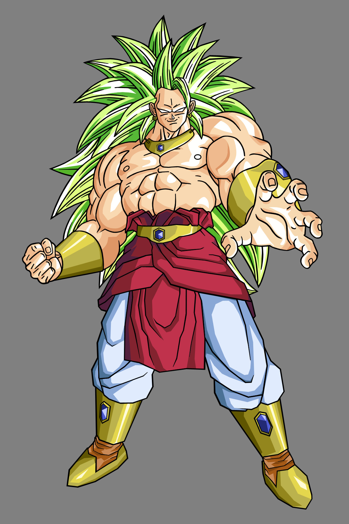 Dragon Ball Z Goku Super Saiyan 4 Transformation