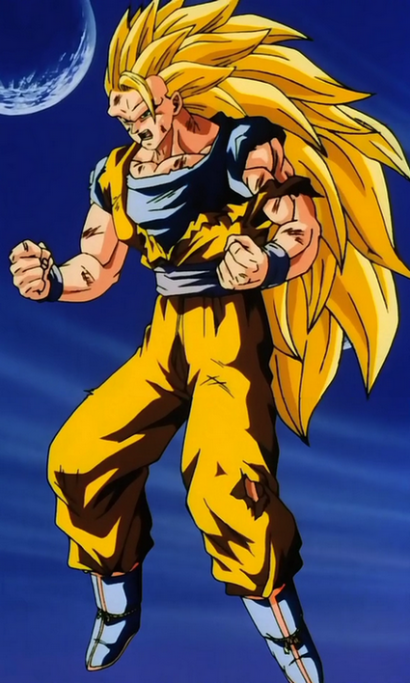 Dragon Ball Z Goku Super Saiyan 5 First Time