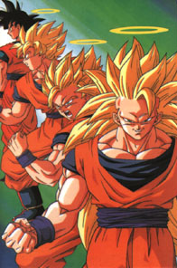 Dragon Ball Z Goku Super Saiyan 5 Transformation