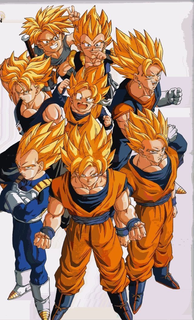 Dragon Ball Z Goku Super Saiyan 50