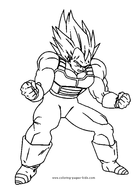 Dragon Ball Z Gt Coloring Sheets