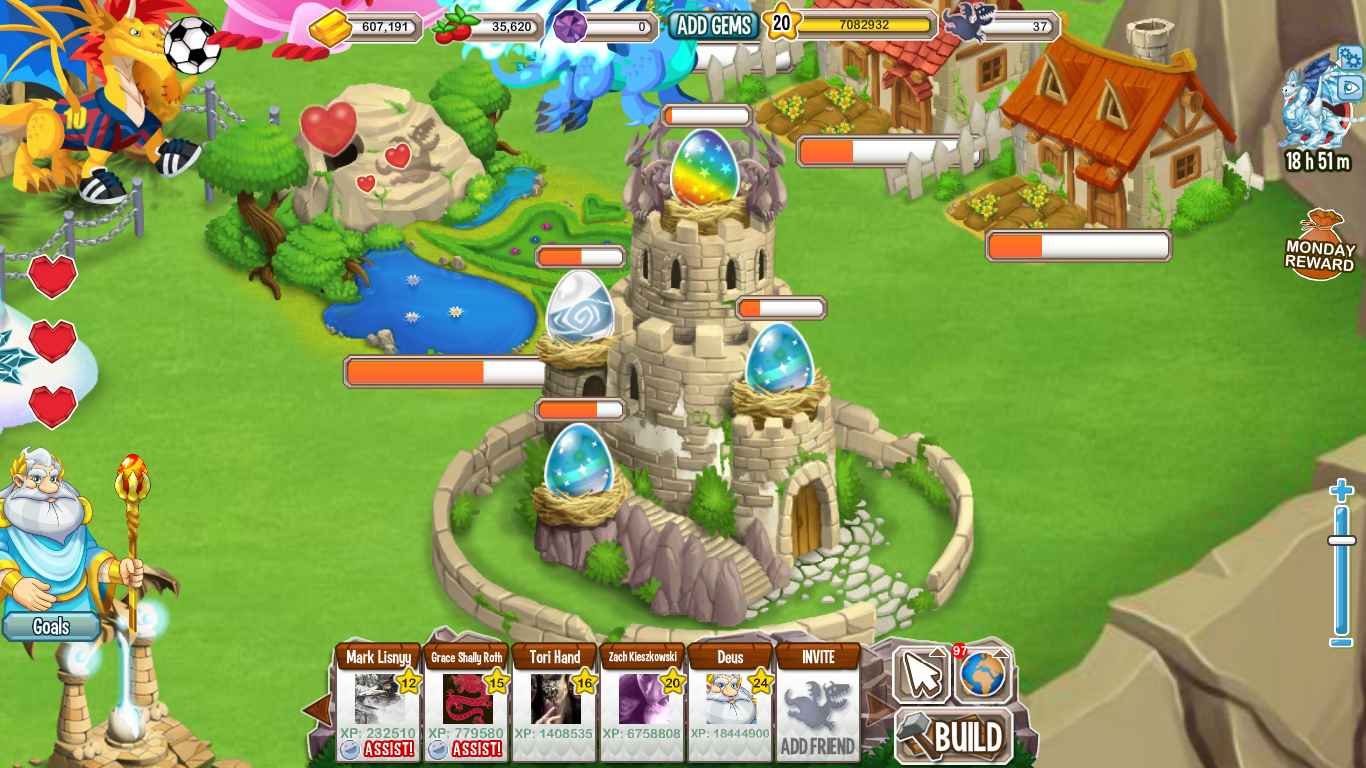 Dragon City Eggs Legendary