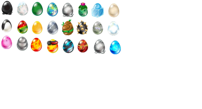 Dragon City Eggs List Wiki