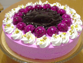 Dragon Fruit Recipes Cake