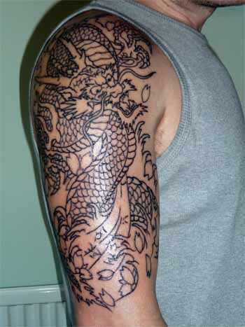 Dragon Tattoo Arm Designs