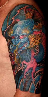 Dragon Tattoo Arm Sleeve