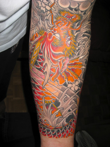 Dragon Tattoo Arm Sleeve