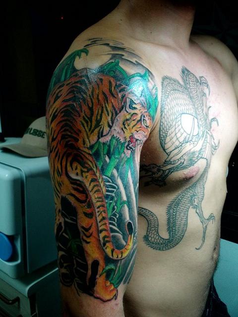 Dragon Tattoo Designs For Men Chest