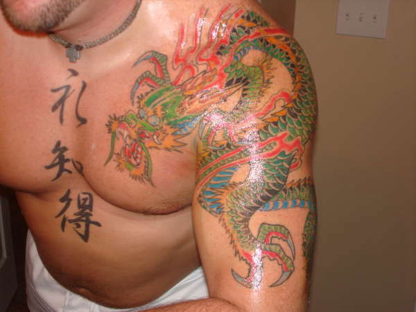 Dragon Tattoo Designs For Men Chest