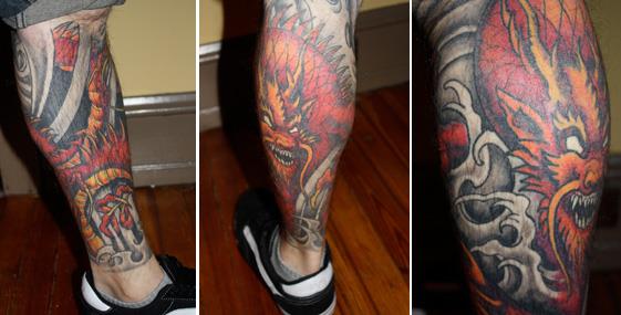 Dragon Tattoos For Men Leg