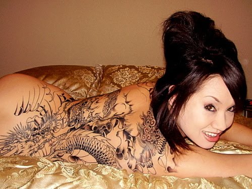 Dragon Tattoos For Women On Back