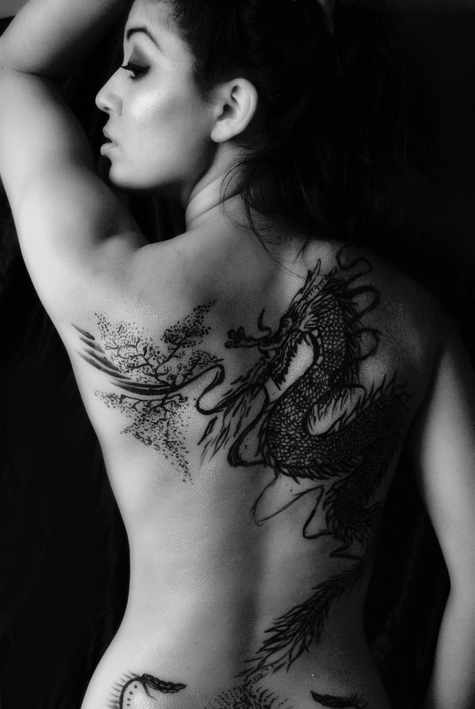 Dragon Tattoos For Women On Back