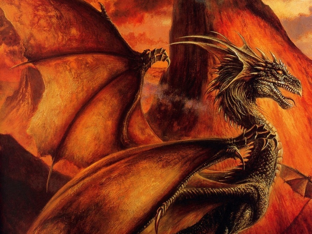 Dragon Wallpaper Fire