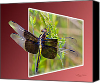 Dragonfly Artwork Canvas Prints