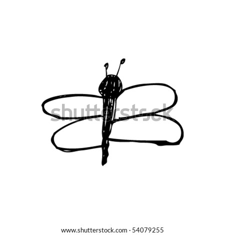Dragonfly Drawings Free
