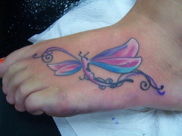 Dragonfly Tattoo Designs For Girls