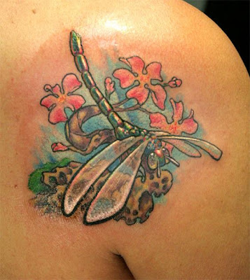 Dragonfly Tattoo Designs For Girls