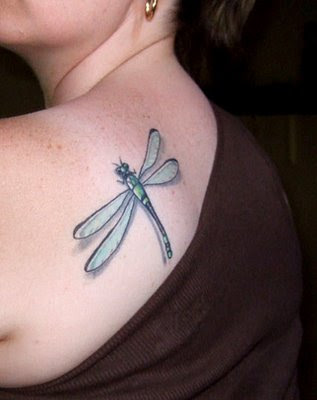 Dragonfly Tattoo Designs For Girls