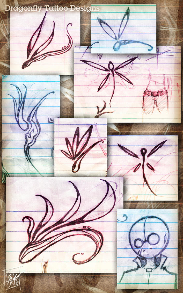 Dragonfly Tattoo Designs Free