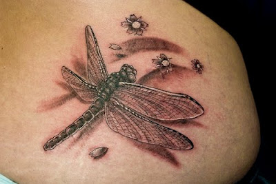 Dragonfly Tattoo Flash