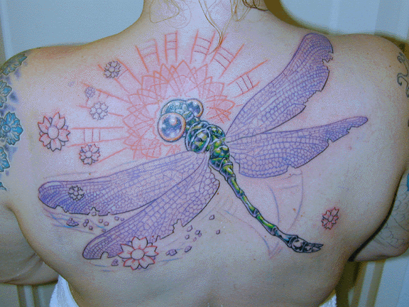 Dragonfly Tattoos For Women