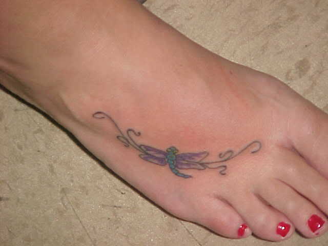 Dragonfly Tattoos For Women