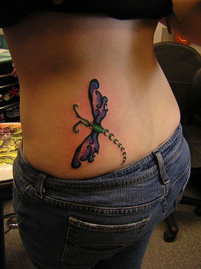 Dragonfly Tattoos For Women